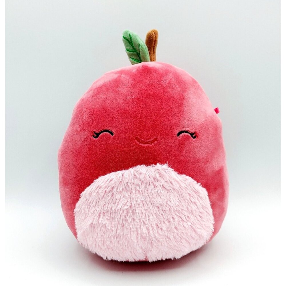 Squishmallows Cherry The Plum Pink Red Stuffed Toy Plush Stuffie 8"